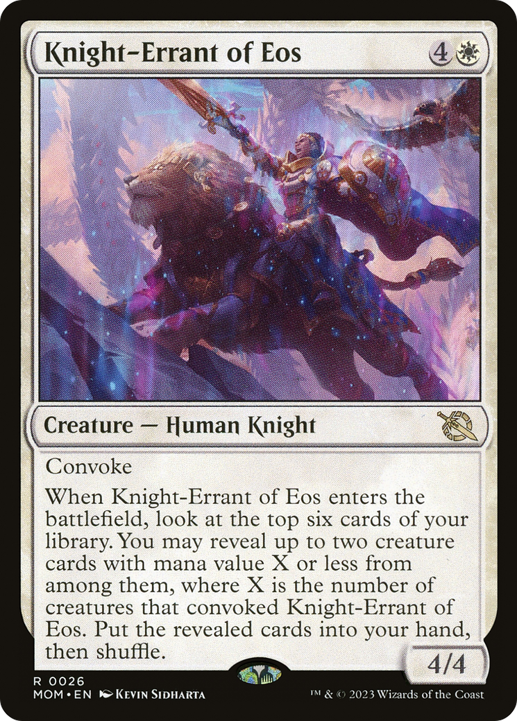 Knight-Errant of Eos (MOM-026) [March of the Machine]