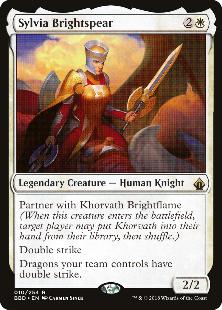Sylvia Brightspear (BBD-010) [Battlebond] Foil