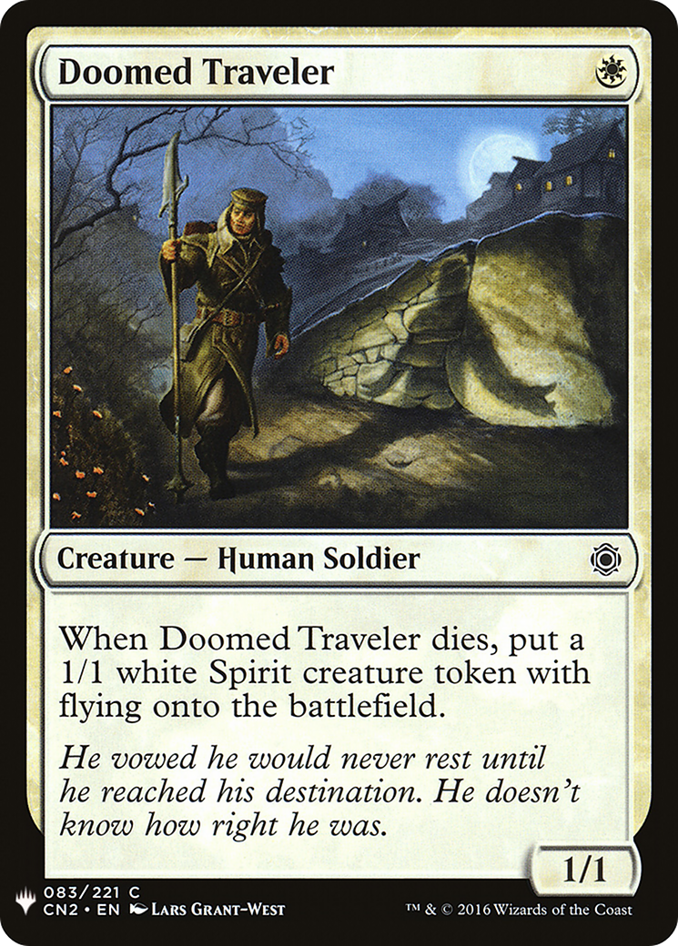 Doomed Traveler (CN2) (LIST-CN2-83) [The List]