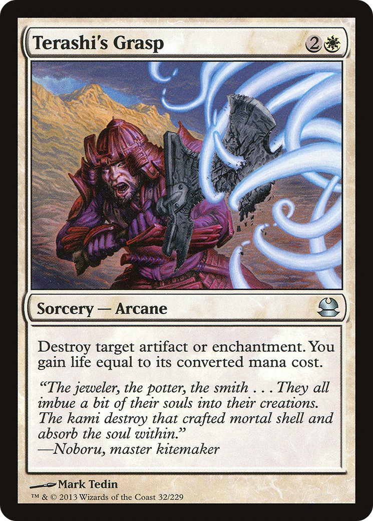 Terashi's Grasp (MMA-032) [Modern Masters]
