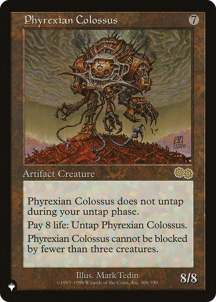 Phyrexian Colossus (LIST-USG-305) [The List]