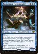 Katsumasa, the Animator (NEC-015) [Neon Dynasty Commander]