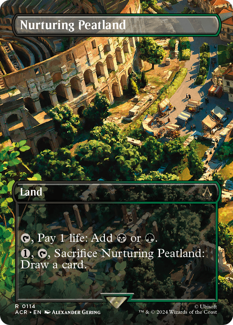 Nurturing Peatland (ACR-114) [Assassin's Creed] (Borderless) Foil