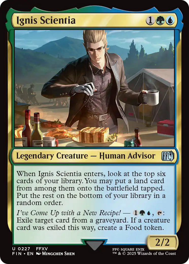 Ignis Scientia (FIN-227) [FINAL FANTASY] Foil