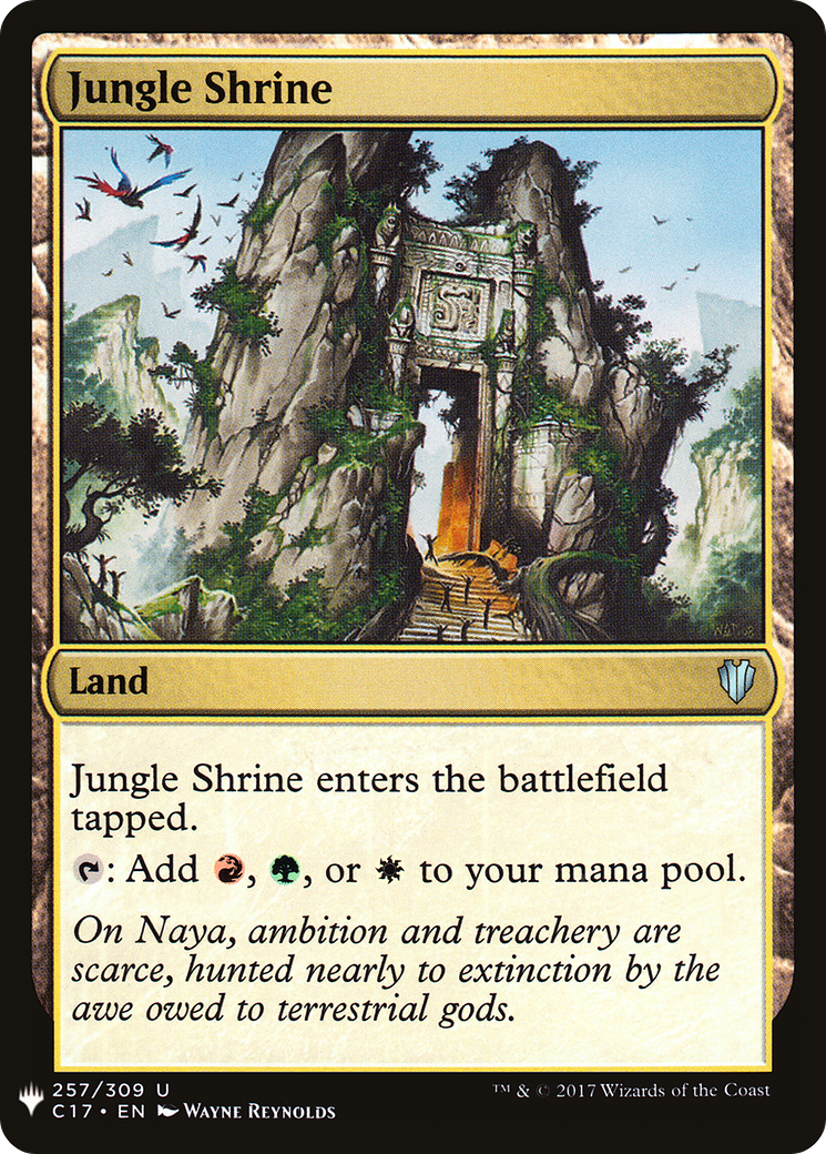 Jungle Shrine (LIST-C17-257) [The List]