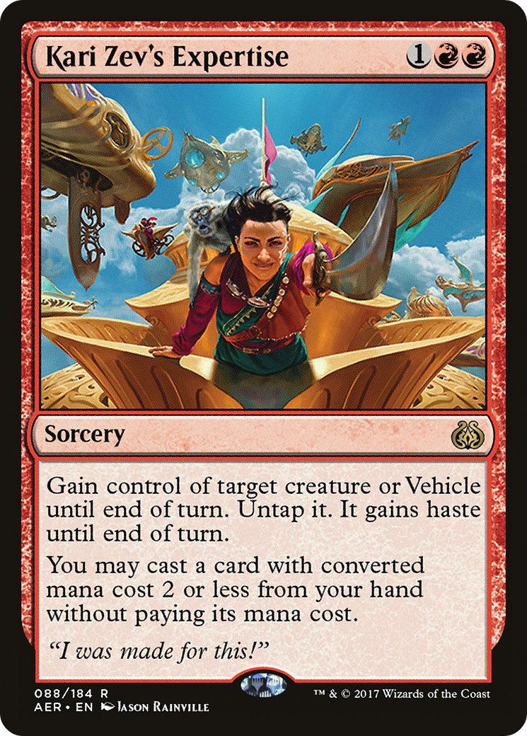 Kari Zev's Expertise (AER-088) [Aether Revolt]