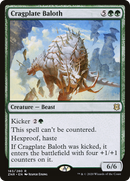 Cragplate Baloth (ZNR-183) [Zendikar Rising] Foil