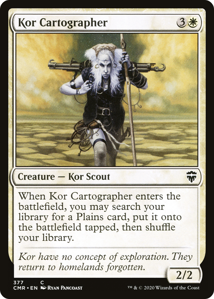 Kor Cartographer (CMR-377) [Commander Legends]