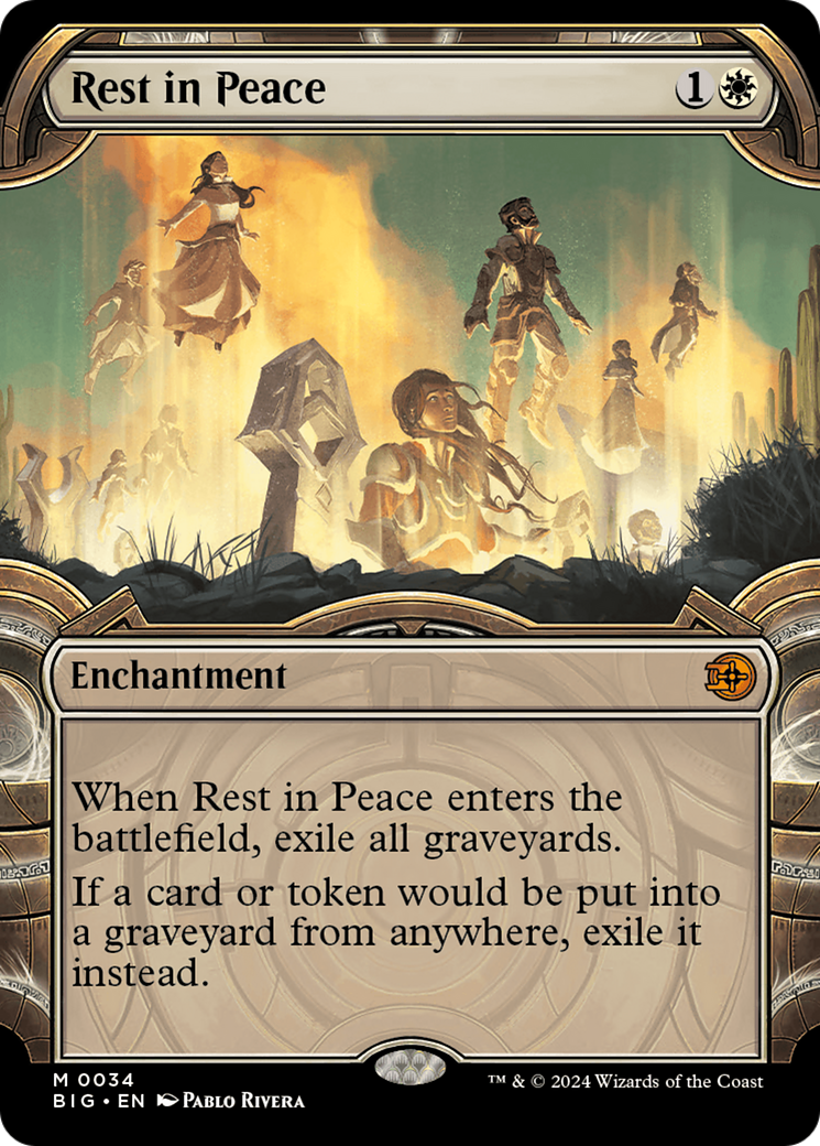 Rest in Peace (BIG-034) [The Big Score]: (Showcase) Foil