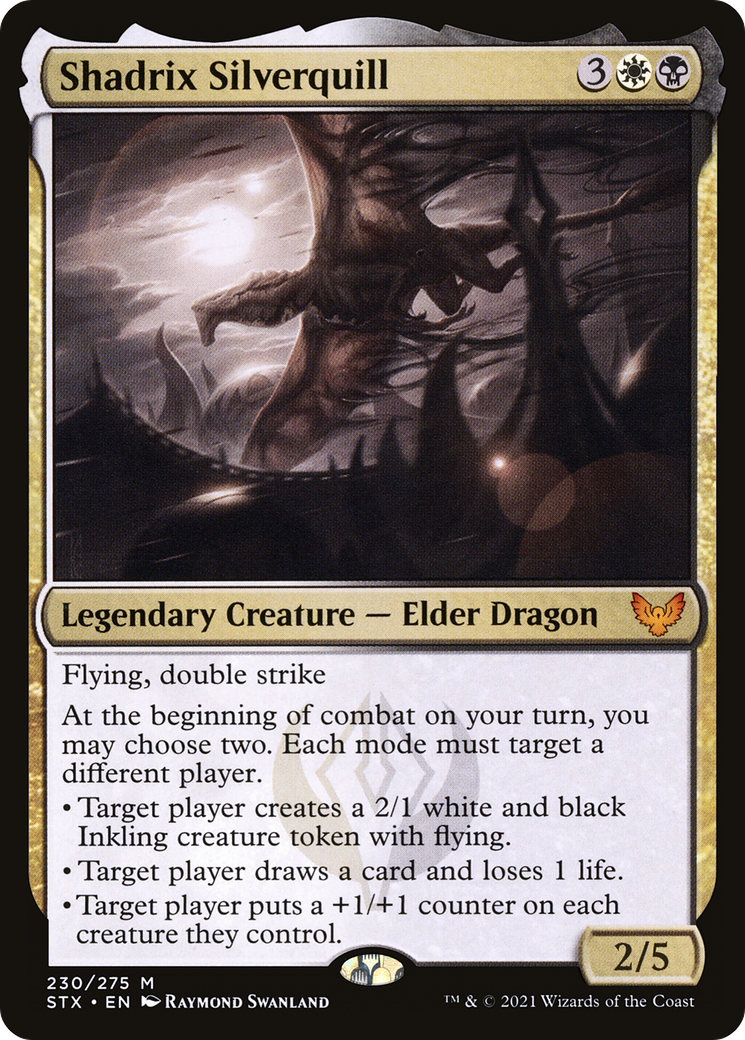 Shadrix Silverquill (STX-230) [Strixhaven: School of Mages]