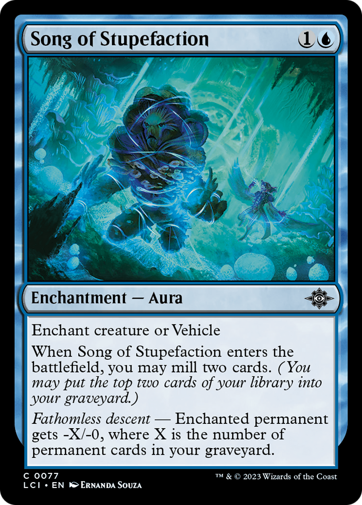 Song of Stupefaction (LCI-077) [The Lost Caverns of Ixalan]