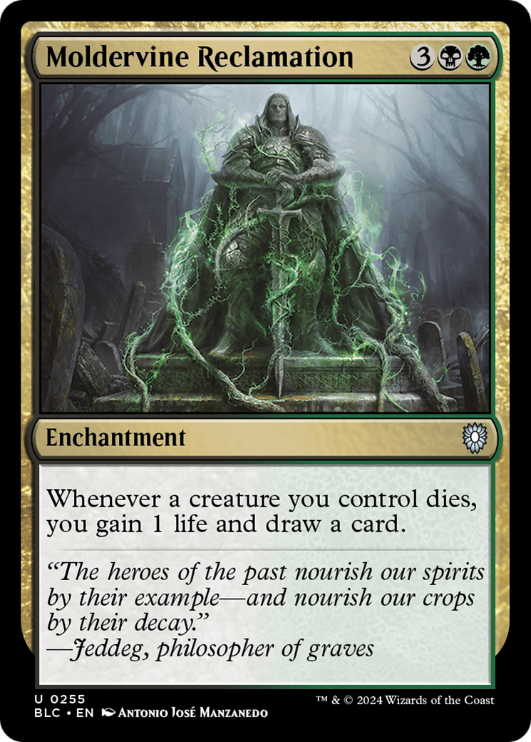 Moldervine Reclamation (BLC-255) [Bloomburrow Commander]