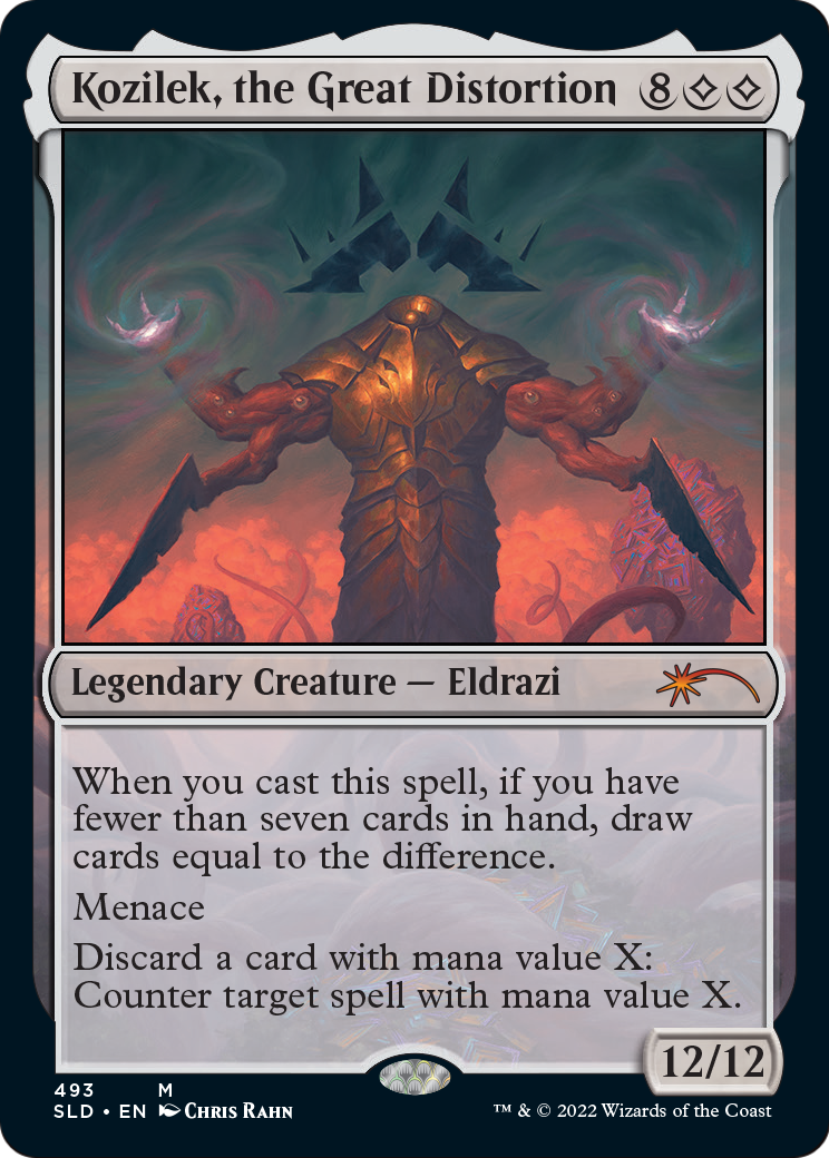 Kozilek, the Great Distortion (SLD-493) [Secret Lair Drop]