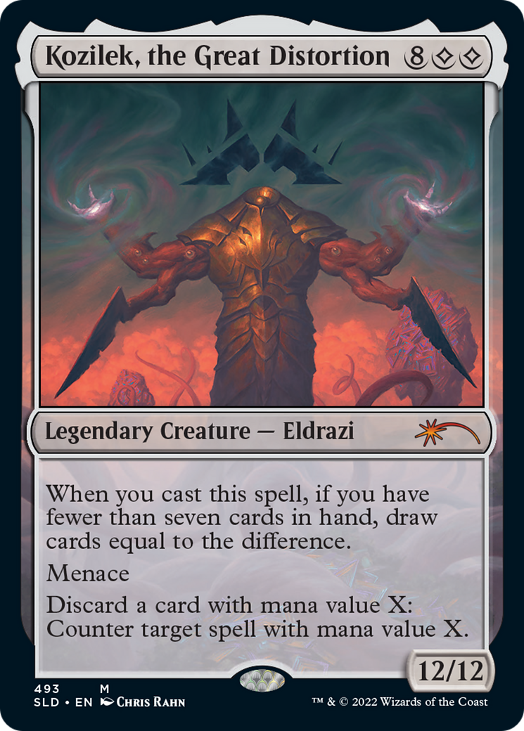 Kozilek, the Great Distortion (SLD-493) [Secret Lair Drop]