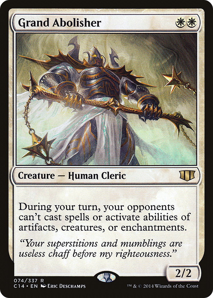 Grand Abolisher (C14-074) [Commander 2014]