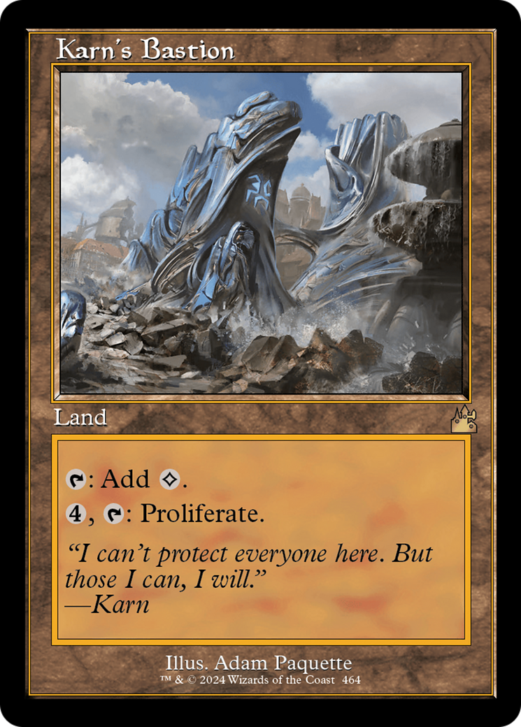 Karn's Bastion (RVR-464) [Ravnica Remastered] Foil