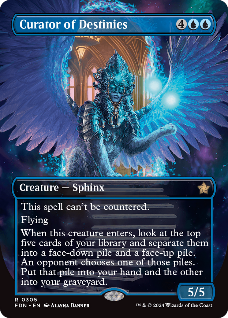 Curator of Destinies (FDN-305) [Foundations] (Borderless)