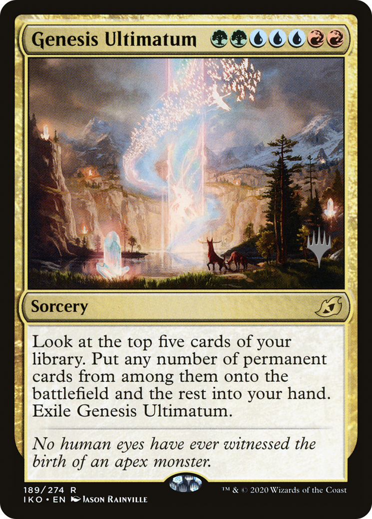 Genesis Ultimatum (PPIKO-189P) [Promo Pack: Ikoria: Lair of Behemoths Promos]