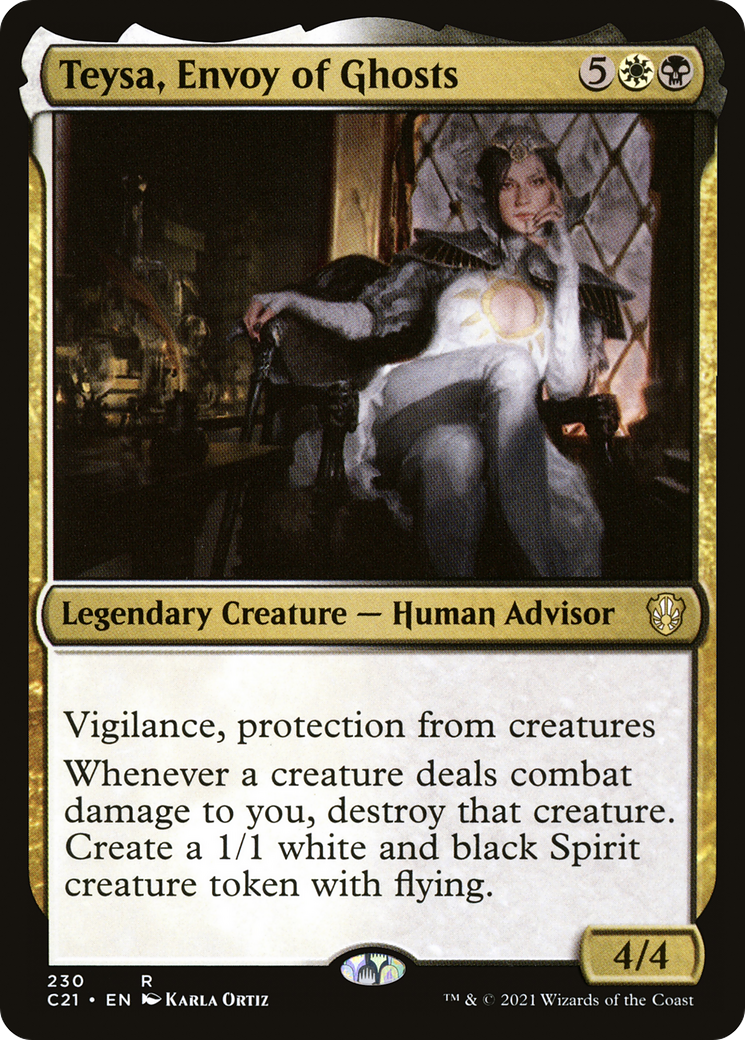 Teysa, Envoy of Ghosts (C21-230) [Commander 2021]