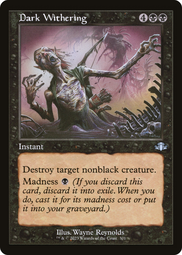 Dark Withering (DMR-301) [Dominaria Remastered]