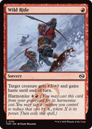 Wild Ride (TDM-132) [Tarkir: Dragonstorm] Foil