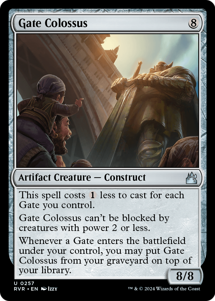 Gate Colossus (RVR-257) [Ravnica Remastered] Foil