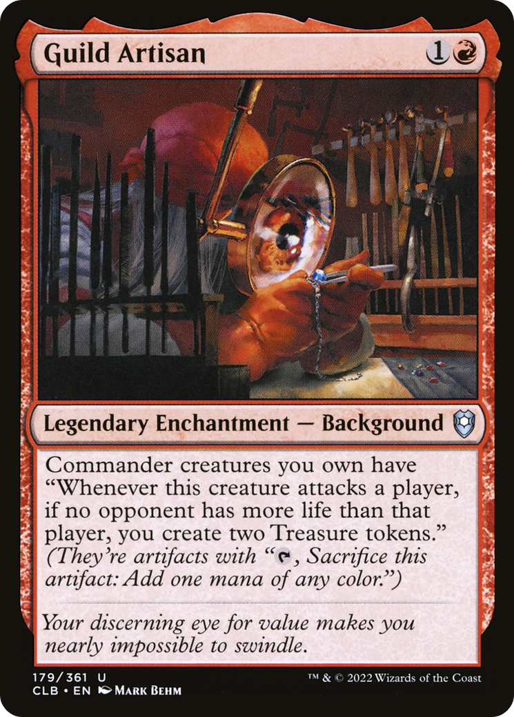 Guild Artisan (CLB-179) [Commander Legends: Battle for Baldur's Gate]