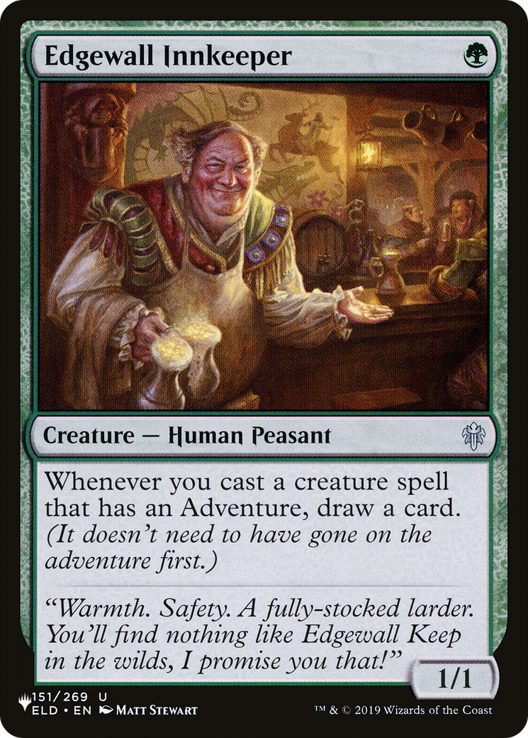 Edgewall Innkeeper (LIST-ELD-151) [The List]