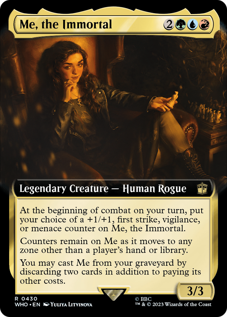 Me, the Immortal (WHO-430) [Doctor Who]: (Extended Art)
