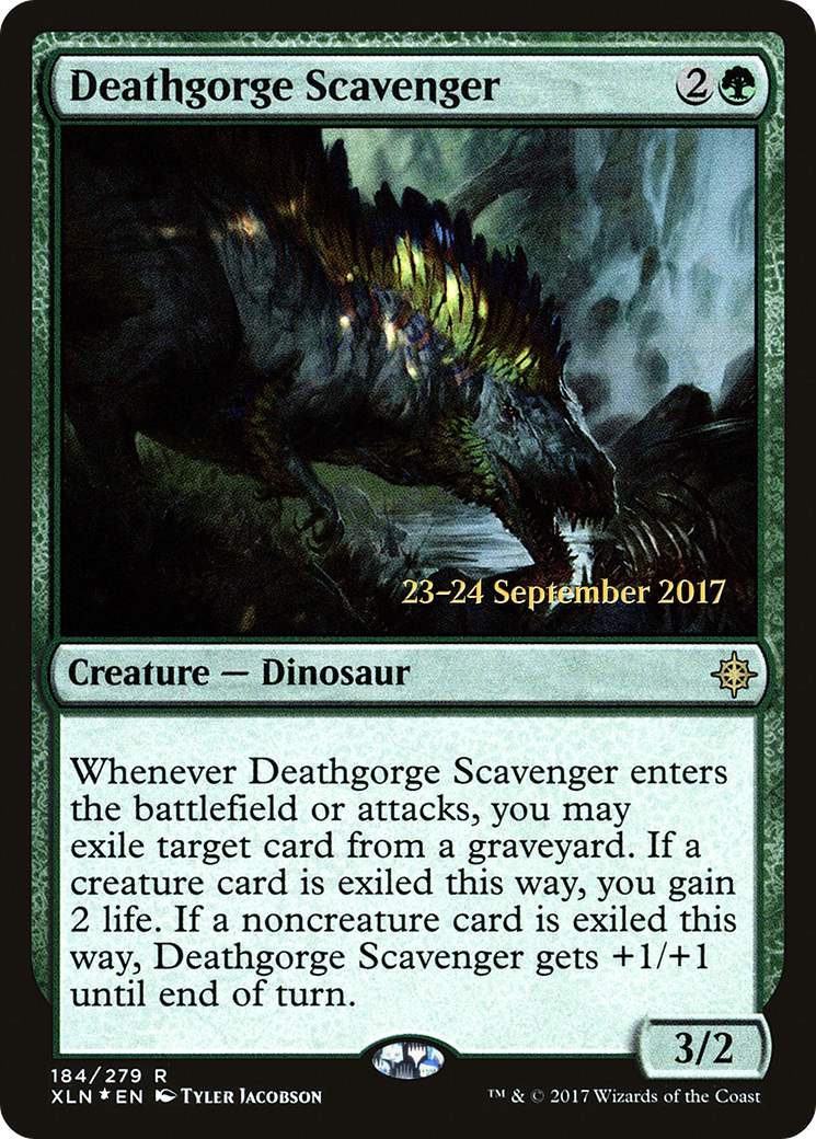 Deathgorge Scavenger (PRE-184S) [Ixalan Promos] Foil