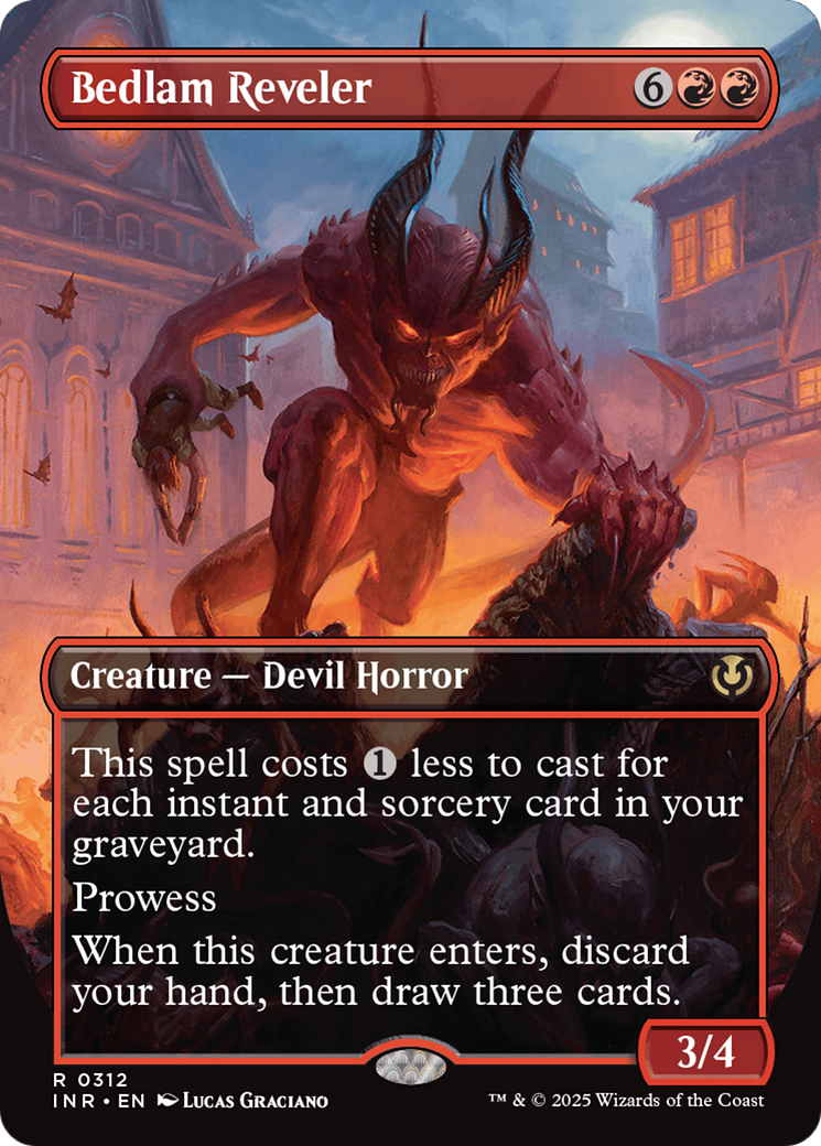 Bedlam Reveler (INR-312) [Innistrad Remastered] (Borderless)