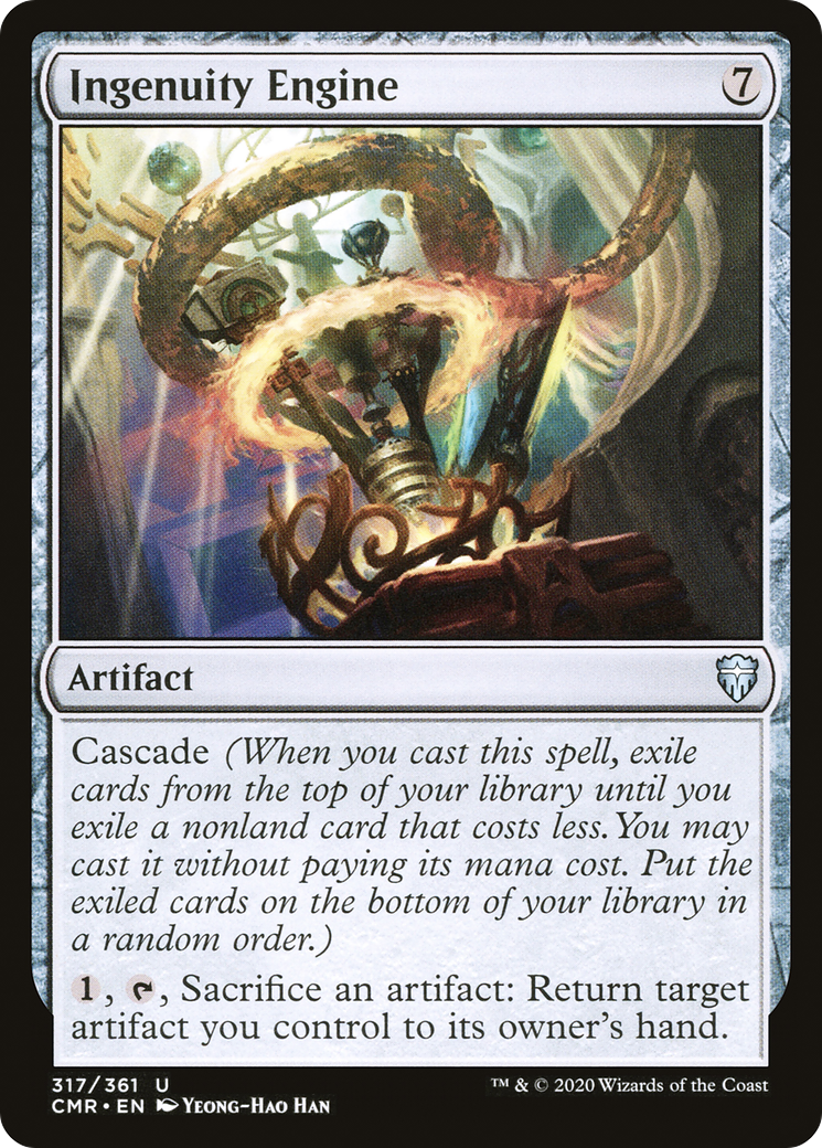 Ingenuity Engine (CMR-317) [Commander Legends] Foil
