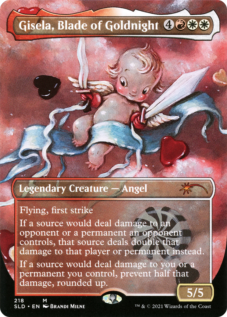 Gisela, Blade of Goldnight (SLD-218) (Borderless) [Secret Lair Drop]