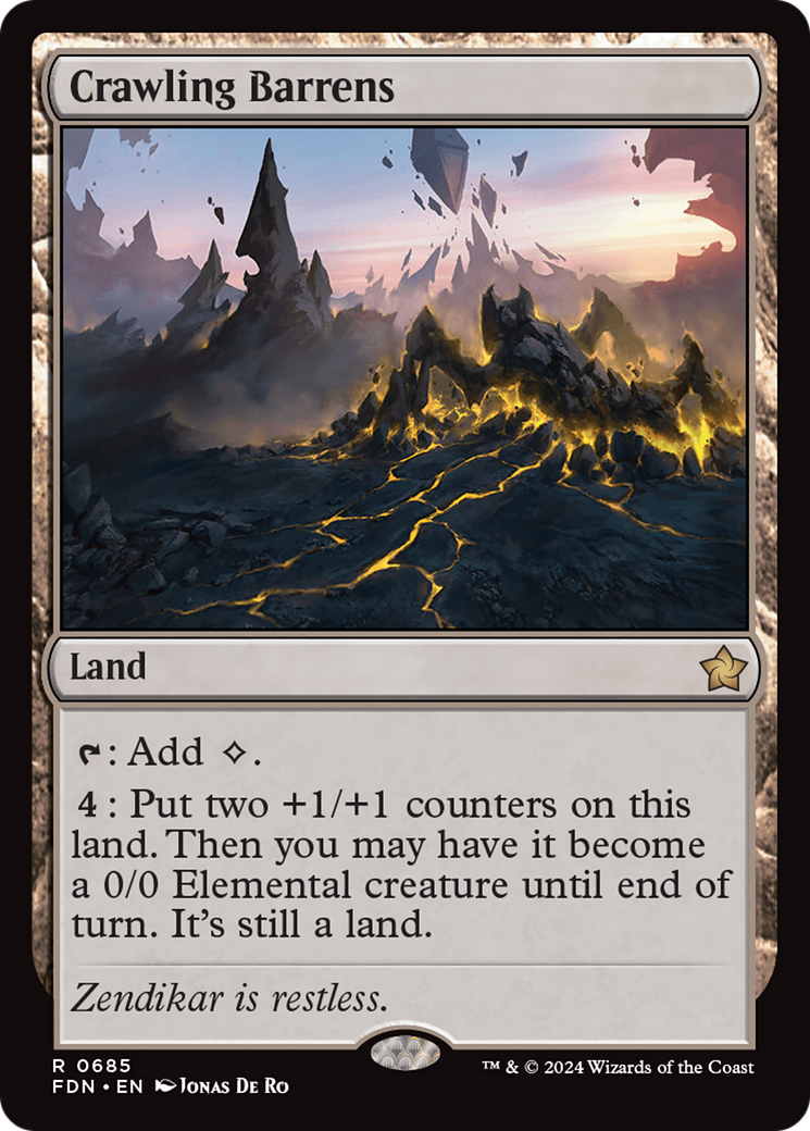 Crawling Barrens (FDN-685) [Foundations]