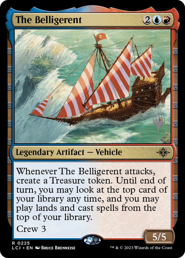 The Belligerent (PPLCI-225P) [The Lost Caverns of Ixalan Promos]