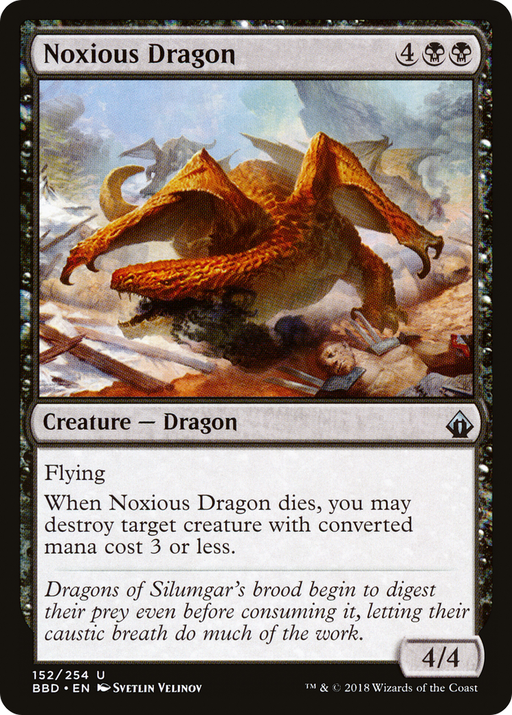 Noxious Dragon (BBD-152) [Battlebond]