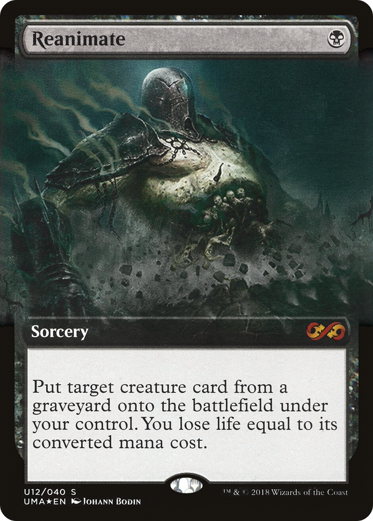 Reanimate (UMA:BT-U12) [Ultimate Box Topper]: (Extended Art) Foil