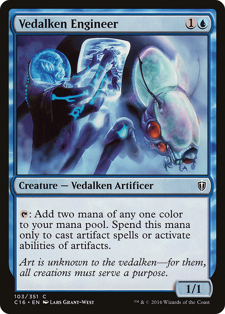 Vedalken Engineer (C16-103) [Commander 2016]