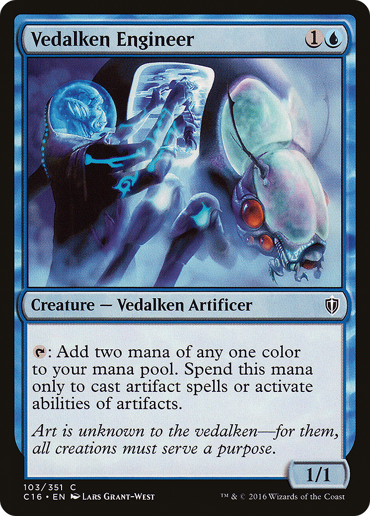 Vedalken Engineer (C16-103) [Commander 2016]