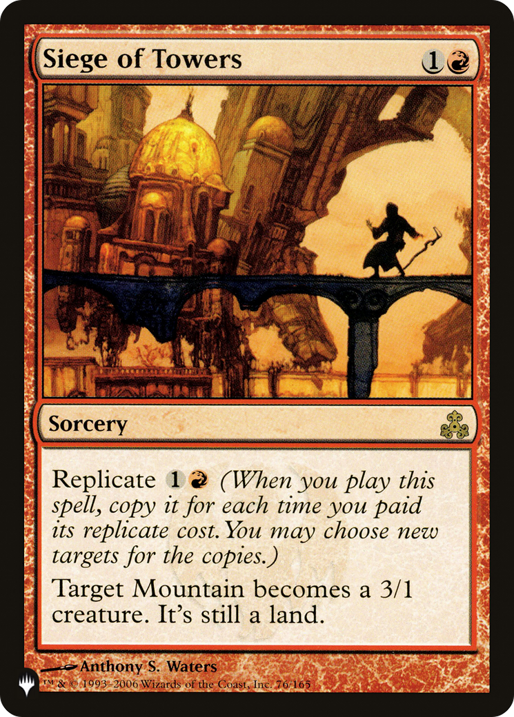 Siege of Towers (LIST-GPT-76) [The List]