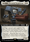 Yes Man, Personal Securitron (PIP-373) [Fallout]: (Extended Art) Foil