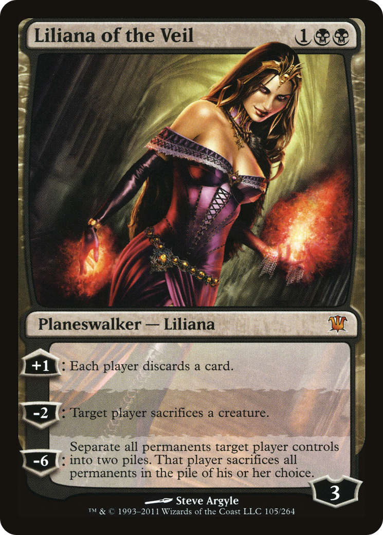 Liliana of the Veil (ISD-105) [Innistrad]