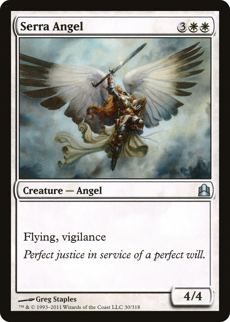 Serra Angel (CMD-030) [Commander 2011]
