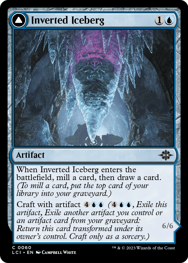 Inverted Iceberg (LCI-060) [The Lost Caverns of Ixalan]