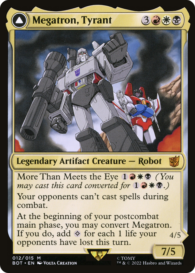 Megatron, Tyrant (BOT-012) [Transformers]