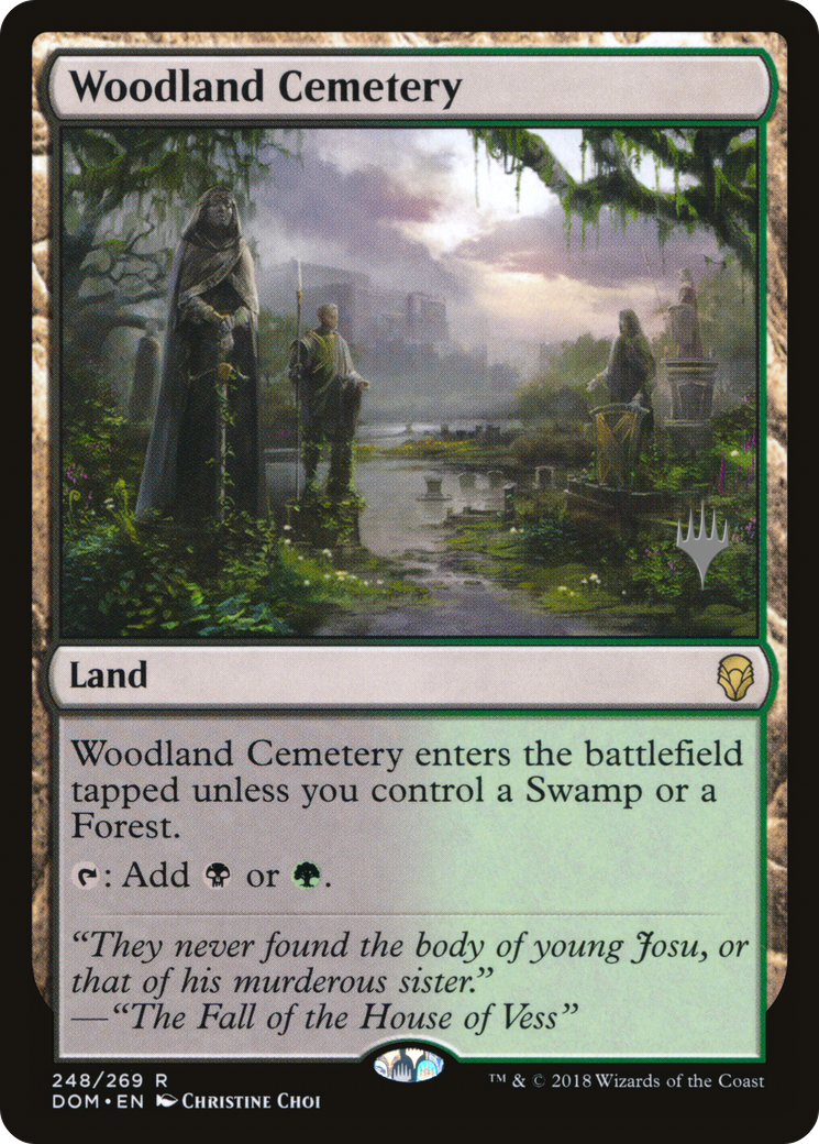 Woodland Cemetery (PPM20-248P) [Promo Pack: Dominaria Promos]
