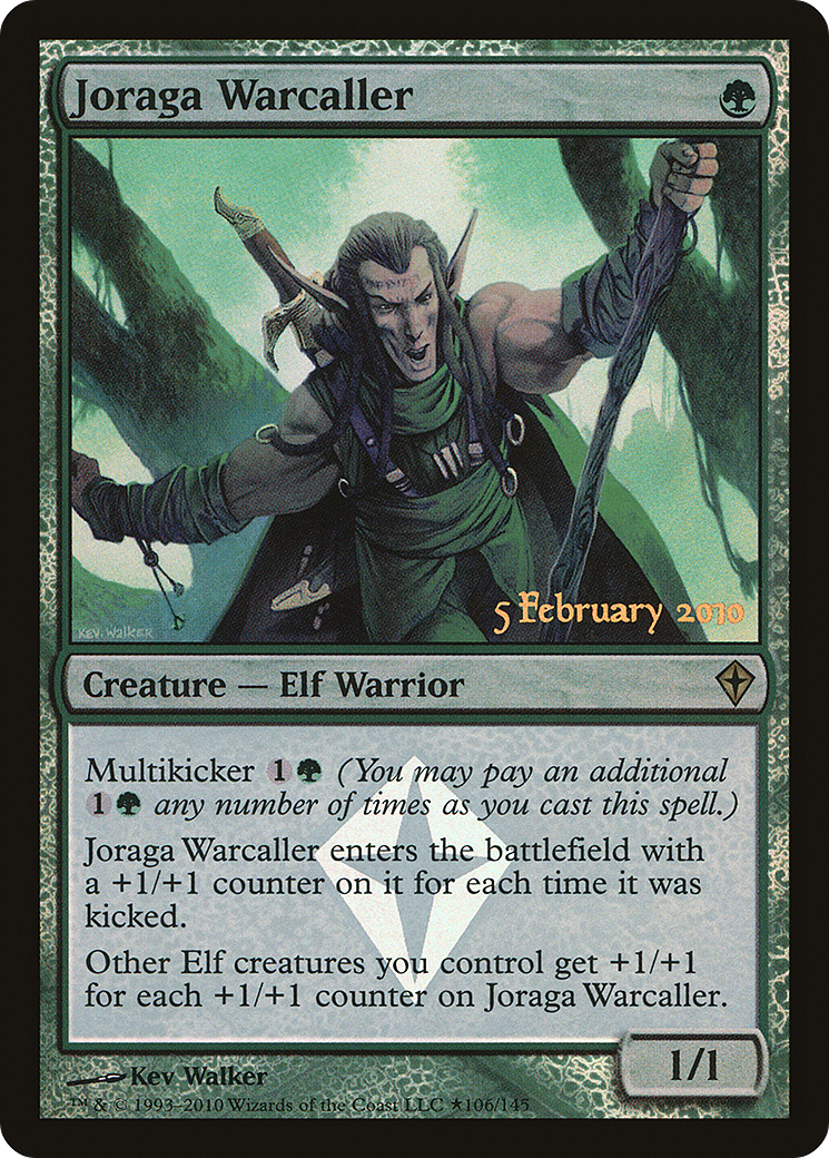Joraga Warcaller (LARP-106★) [Worldwake Promos] Foil