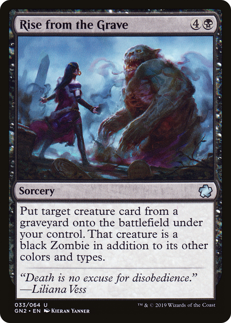 Rise from the Grave (GN2-033) [Game Night 2019]