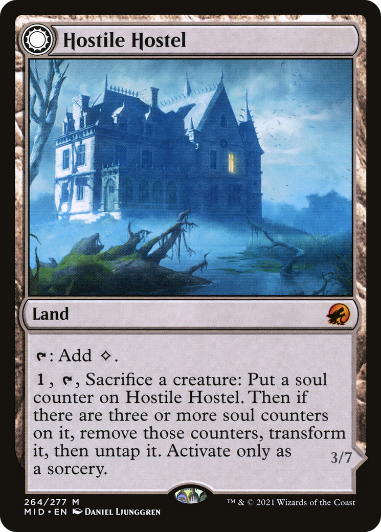 Hostile Hostel (MID-264) [Innistrad: Midnight Hunt]
