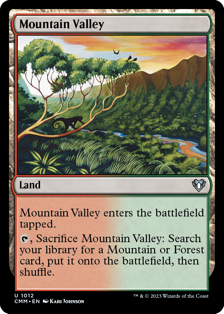 Mountain Valley (CMM-1012) [Commander Masters]
